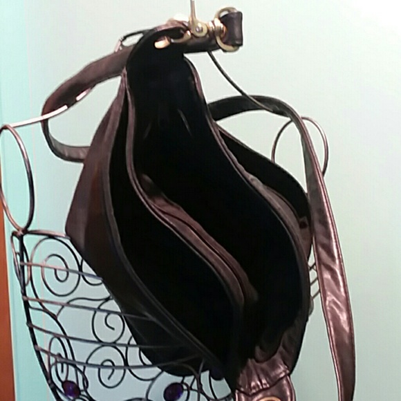 Shoulder Bag with 2 Double Compartment - Picture 4 of 5